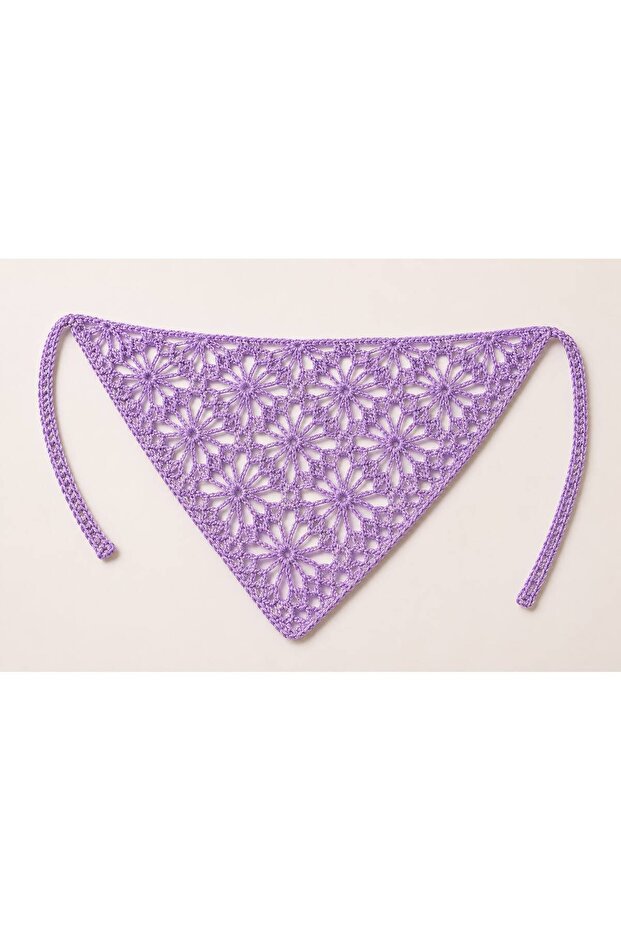 Lace Pattern Bandana
