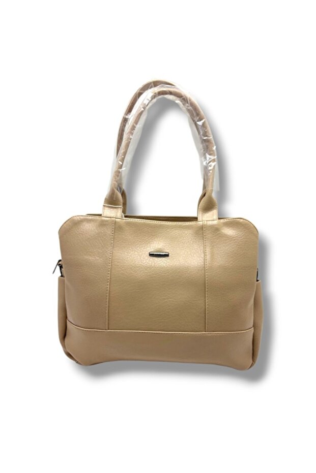 2022-26 Printed Leather Large Multi-Compartment Women's Shoulder Bag