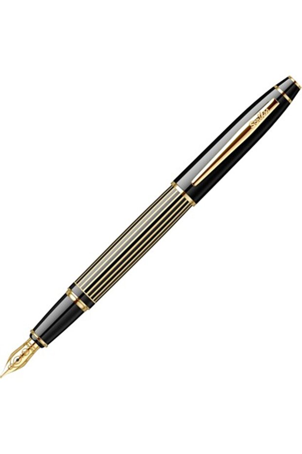 Noble 35L Dolmakalem Line Patterned Black Gold