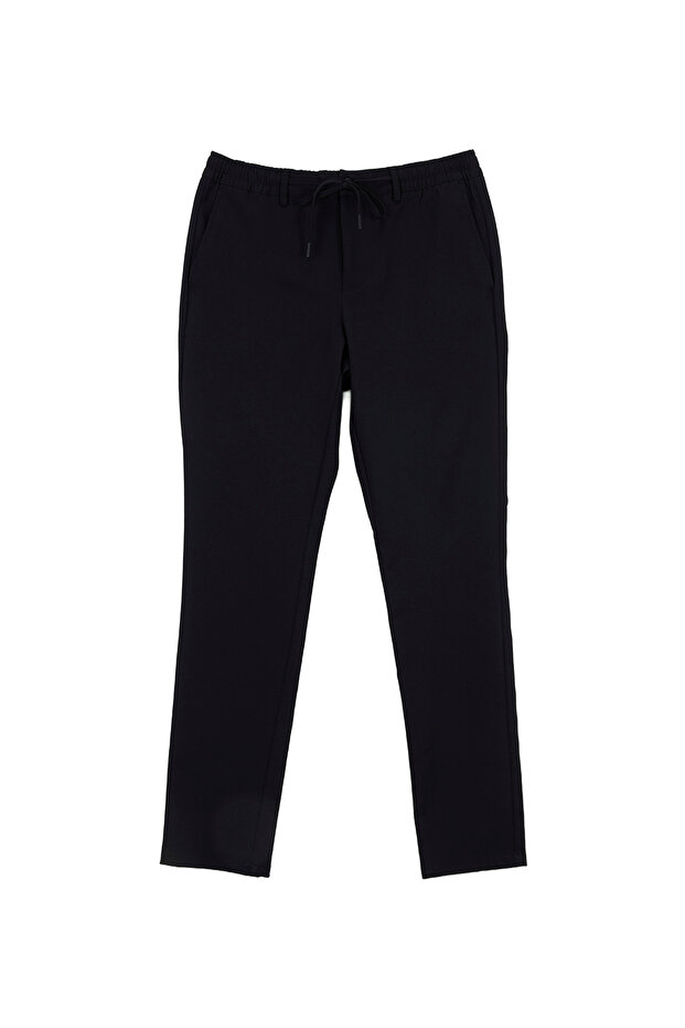 Black Men's Jogger Pants Ace001262037