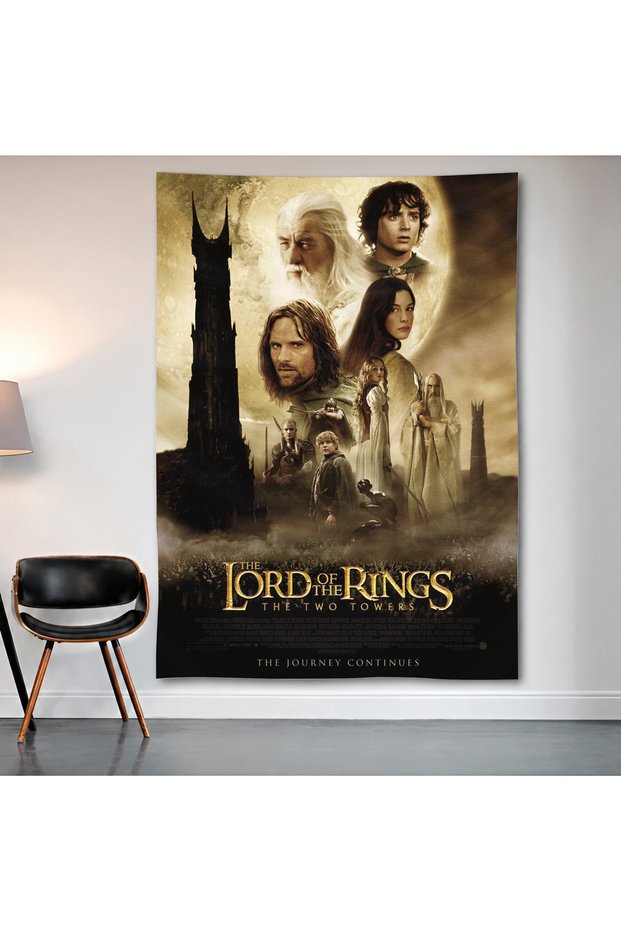 The Lord of the Rings Wall Covering Wall Tapestry First Quality Satin Fabric Poster
