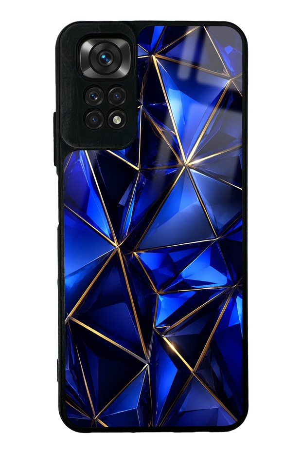 Xiaomi Redmi Note 11S Glossy Phone Case with Sapphire Crystal Edge Design