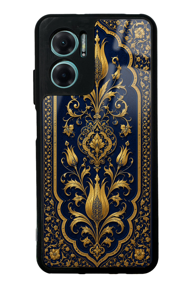 Xiaomi Redmi Note 11E Sapphire Ottoman Gold Design Glossy Phone Case