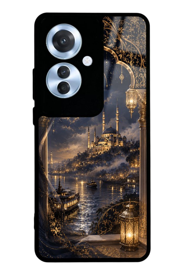Oppo Reno 11F Midnight Bosphorus Design Glossy Phone Case