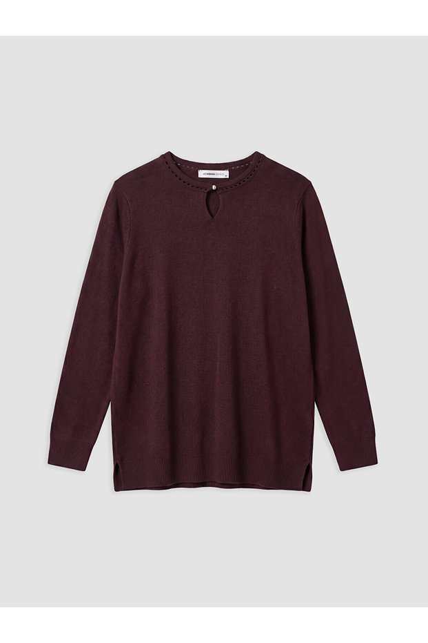 Özmarka New Season Crew Neck Women's Knitwear Sweater