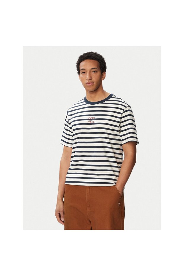 Tricou bărbătesc 2230084192539 Bleumarin
