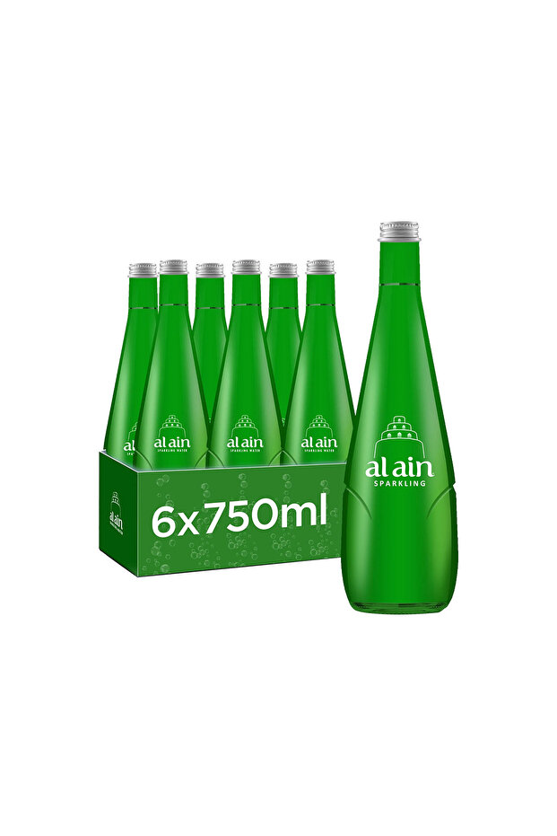 Sparkling Water (Glass Bottles)6 x 750ml