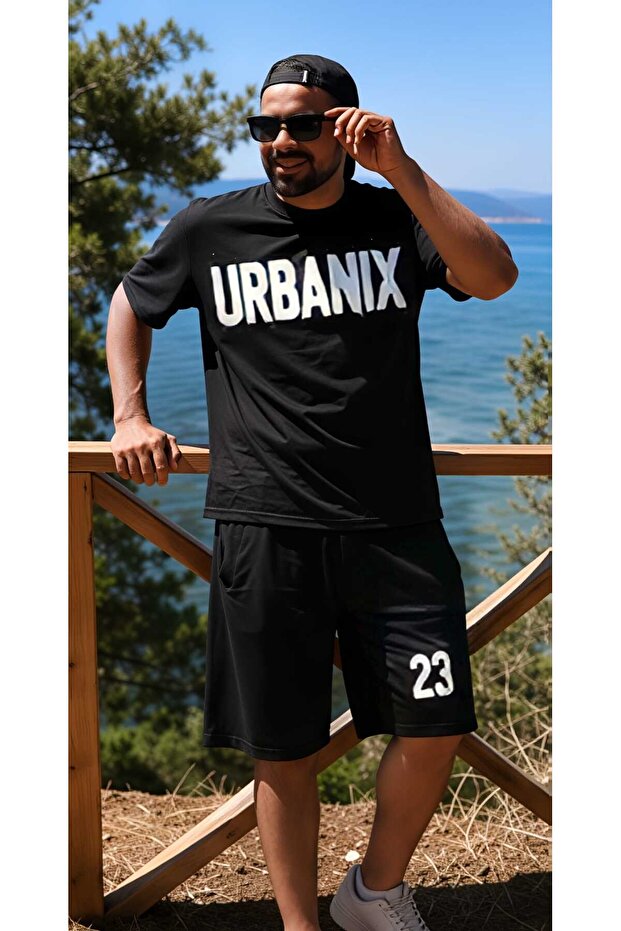 Basic Oversize T-Shirt and Shorts Set – Relaxed Fit, Casual Sports Combo