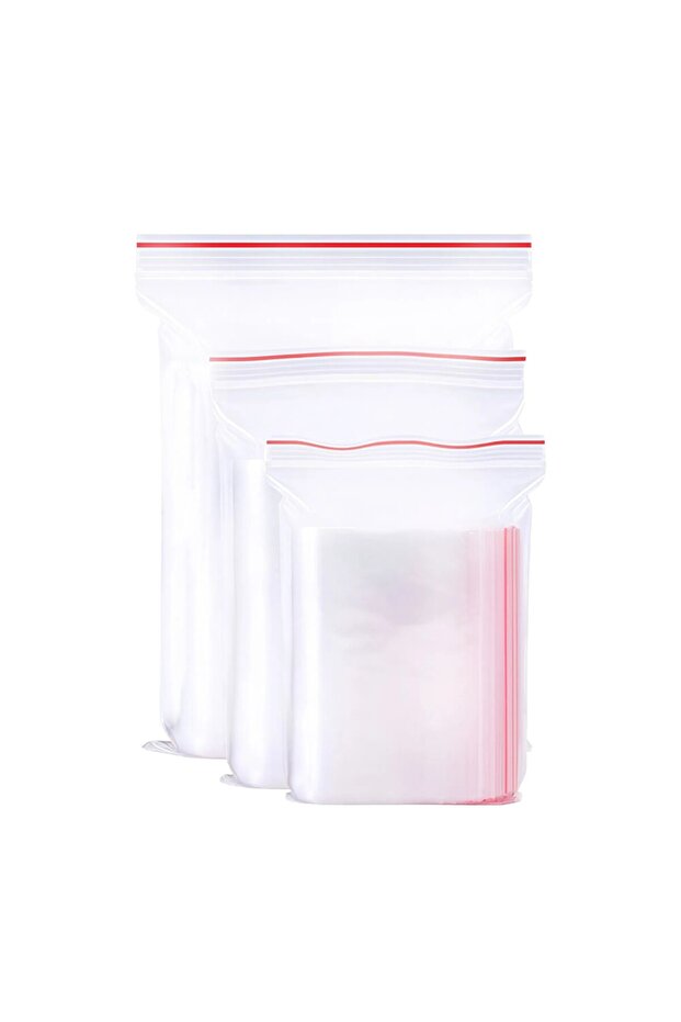 Ziplock Bag 5X5 cm 100 Pieces Ziplock Refrigerator Henna Bag Transparent Ziplock Bag Ziplock Storage Bag