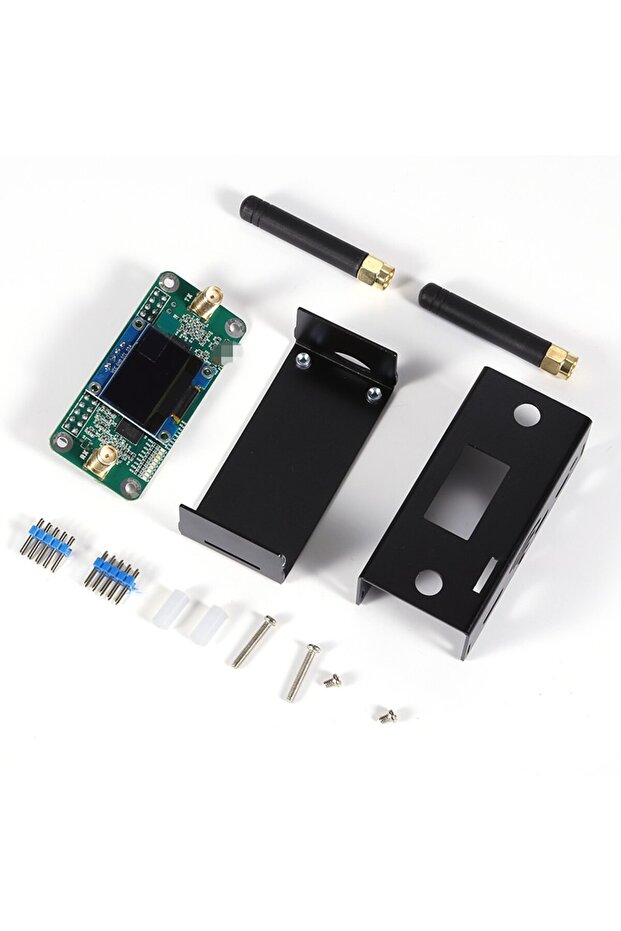 هوت سبوت MMDVM hs ثنائي القطب مع هوائي مدمج يدعم P25 DMR YSF لـ Raspberry Pi +
