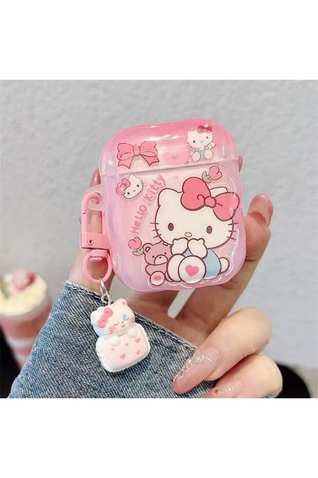 Airpods Pro 3 2025 KTF 3D Sanrio Hello Kitty Melody Cartoon Earphone Case For AirPods Pro3 4 Cute Ca
