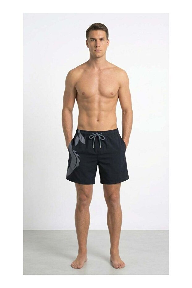 Board Short Dragon (Black)