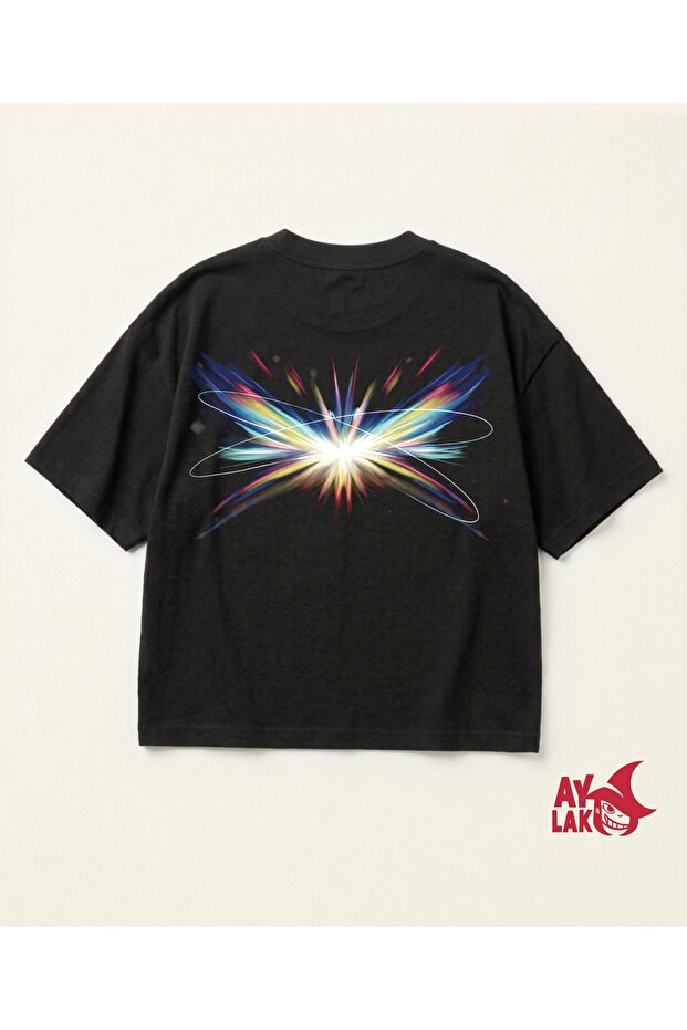 Oversize DTF baskılı Crop