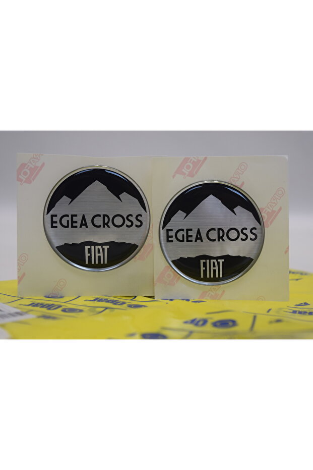 Egea Cross Fiat Door Center Pillar Emblem Right Left Set
