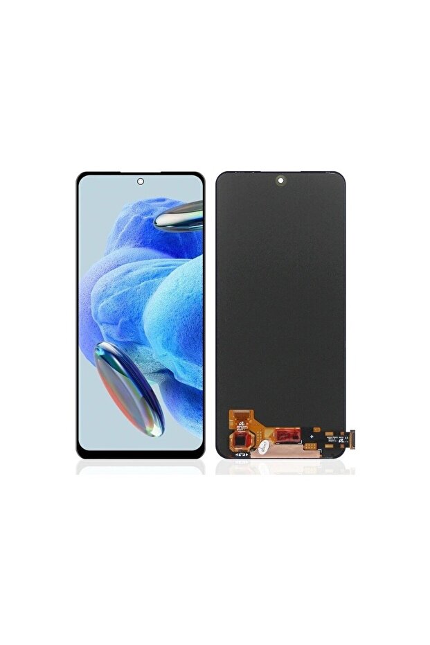 شاشة ريدمي نوت 12 4G تعمل باللمس SRV (أسود)