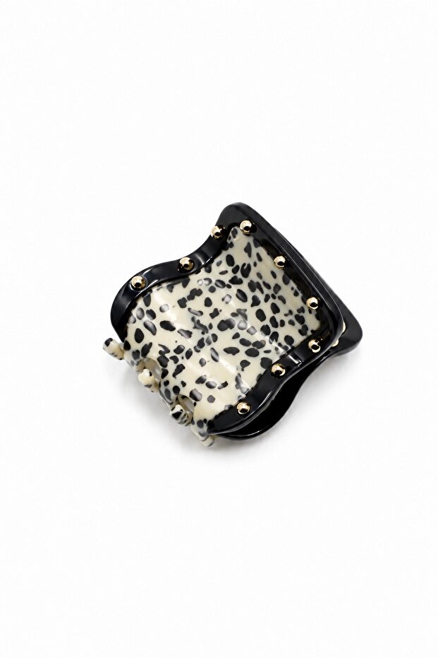 Minimalist Bone Latch Buckle with Frame Design - Gray