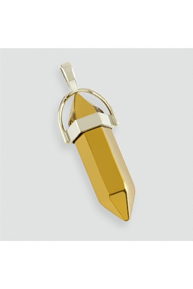 Ilkestor Hematite Point (215908) Pendant-Yellow