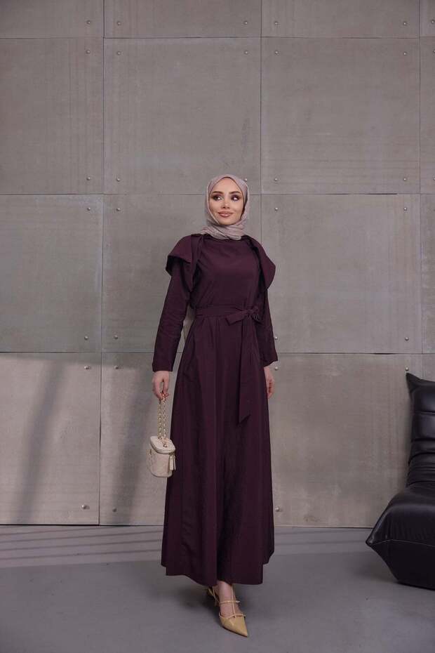 Dress - Mürdüm