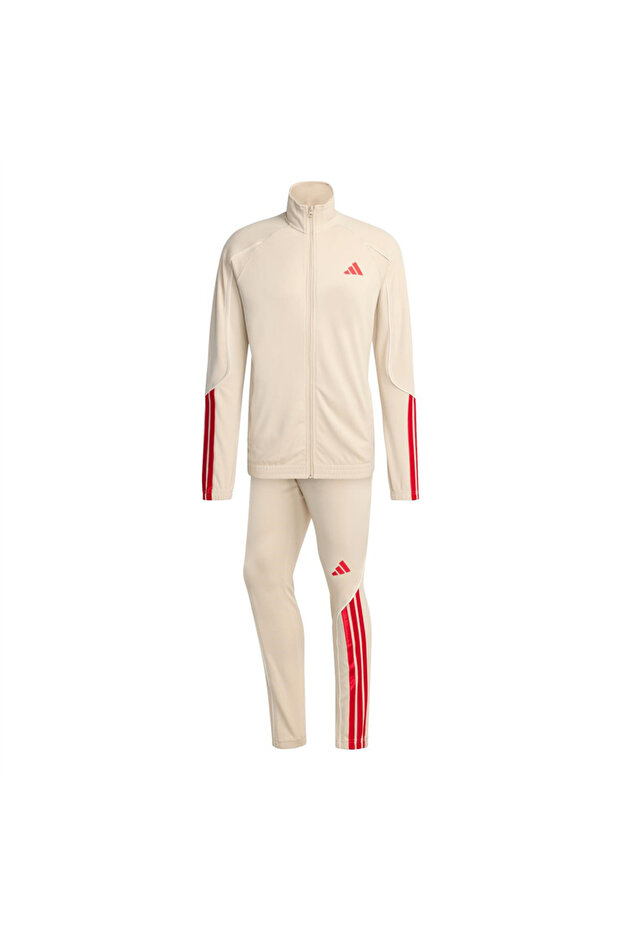M 3S Stadium Ts Kb6198 Beige Tracksuit Set