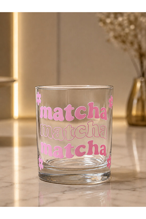 كوب قهوة زجاج ماتشا ماتشا ماتشا matcha سعة 330 مل
