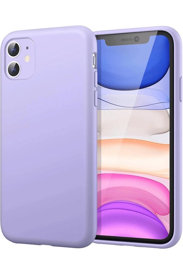 Aconcept iPhone 11 Case First Silicone (34405) - Lilac