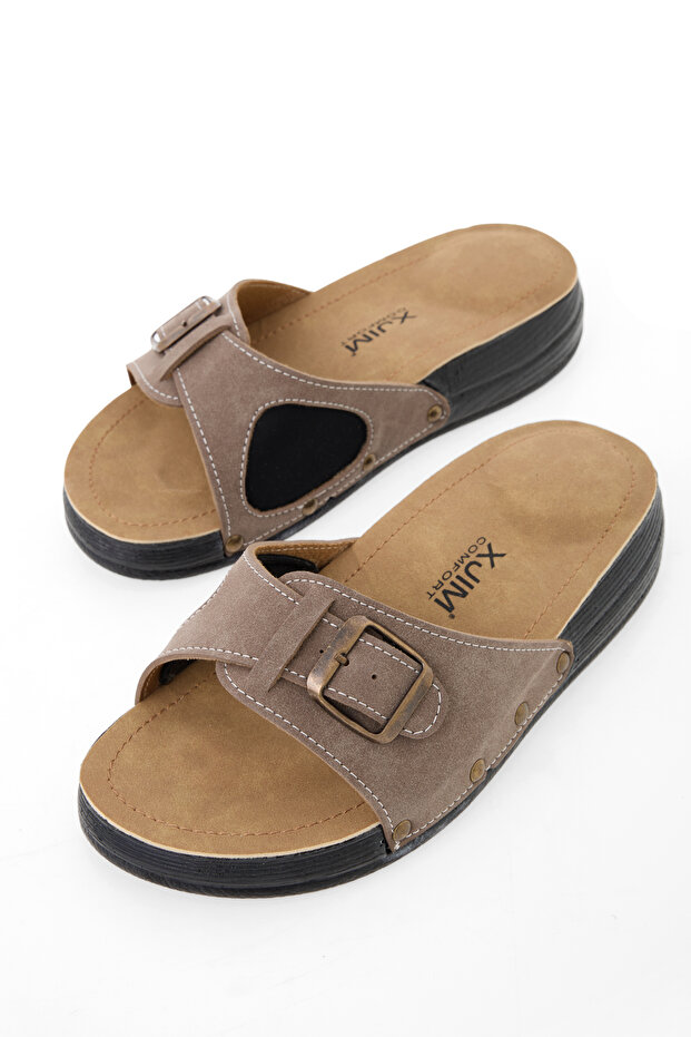 Women's Orthopedic Slippers with Bone Protrusion and Heel Spur Support