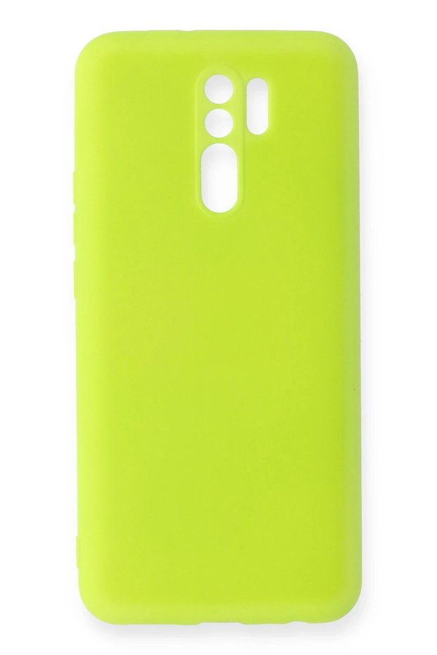 Aconcept Redmi 9 Case Nano Velvet Silicone (20136) - Yellow
