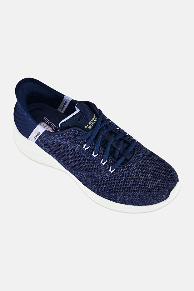 Women Ultra Flex 3,0 Lace Up Running Shoes, Navy Blue