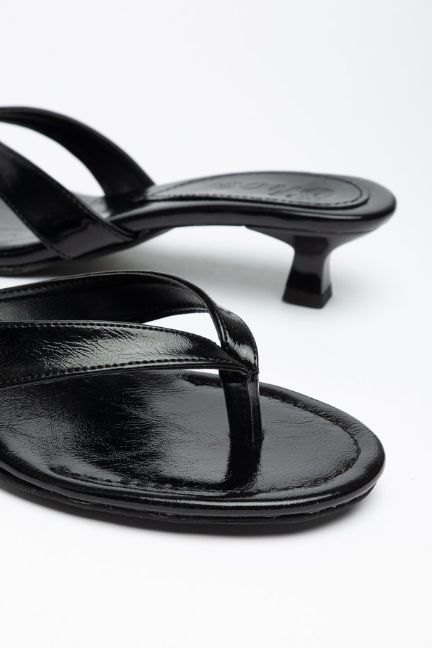 Flip-Flop Heeled Slippers Orthopedic Women's Slippers 3 cm Heel