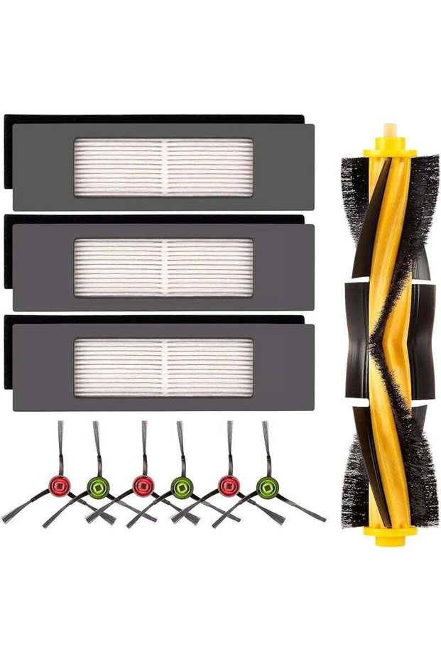 Spare parts (1 brush head) for Ecovacs DEEBOT OZMO N10 N10 Plus 920 950 T8 AIVI Max T9 T5 N5 N7 N8+ N8 Pro Plus robotic vacuum cleaners.