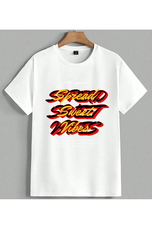 Street Fighter Wars Game Logo Printed Unisex Oversize T-Shirt White