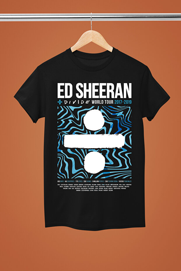 Ed Sheeran Printed Cotton Short Sleeve Regular Fit Tshirt