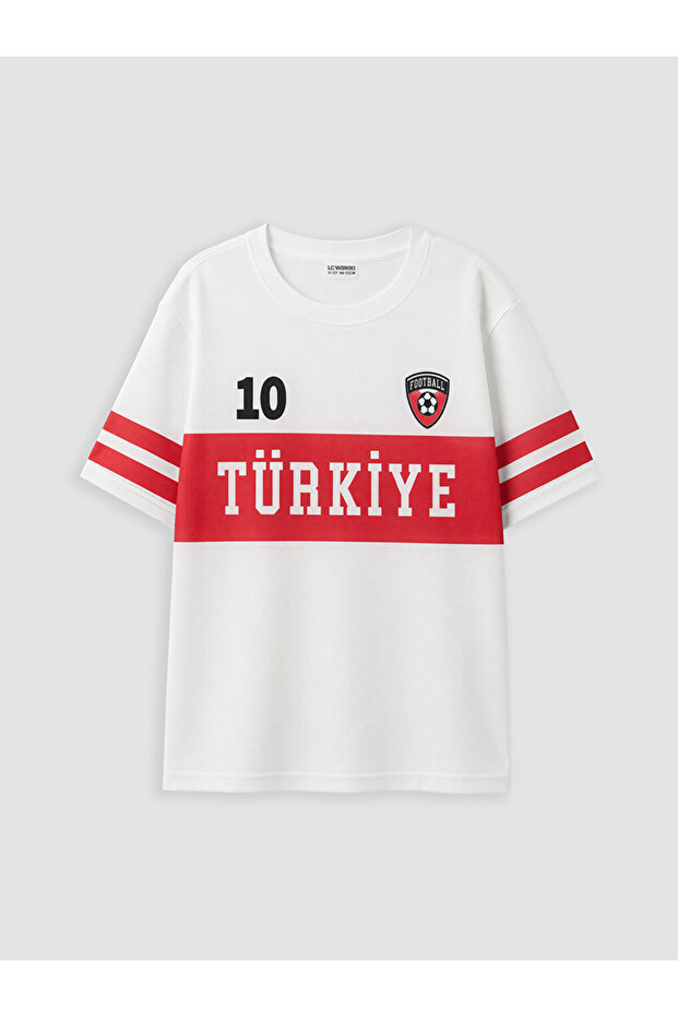 Lcw kids turkey printed boys' t-shirt