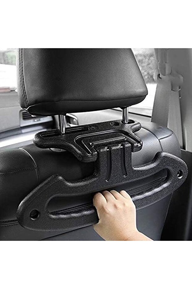 Car headrest hooks, clothing hooks, suitable for hanging suits, costumes, jackets, shirts, etc., car accessories.