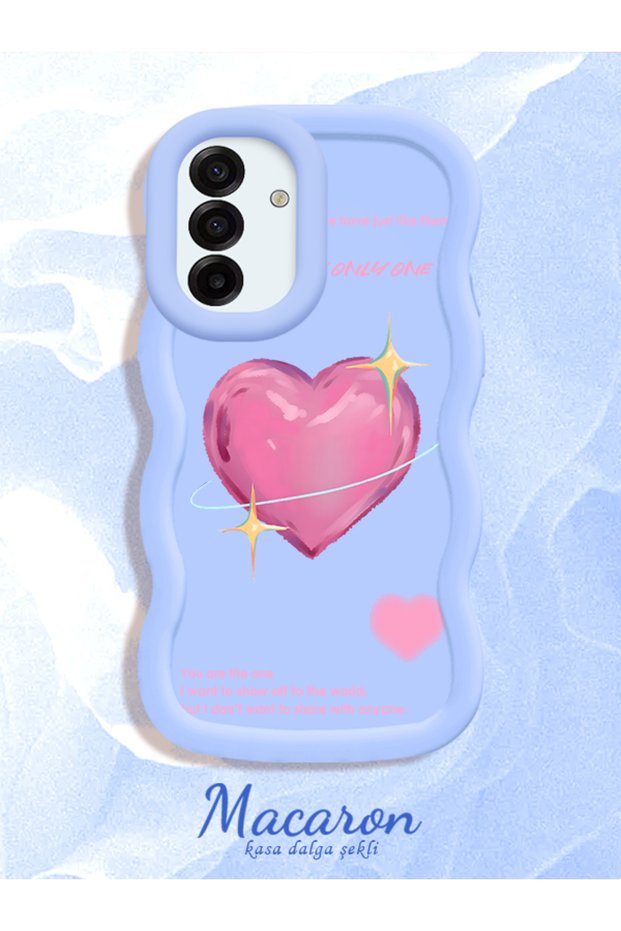 Samsung Galaxy A17 4G/5G Compatible Case with Sweet Pink Heart Motifs in Three Colors to Choose from