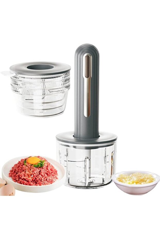 Small Kitchen Grinder | Electric Vegetable Chopper - Electric Kitchen Chopper for Meal Preparation, Baby Food, Fruit and Vegetables