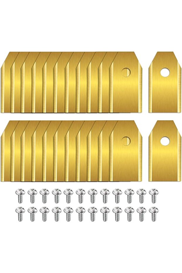 30-blade robotic lawnmower gold set