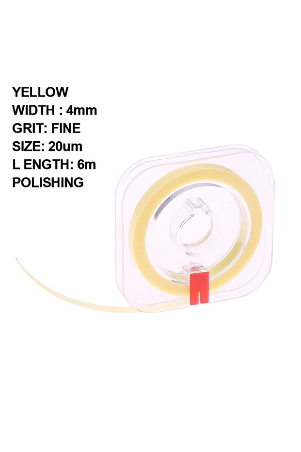 Fine Dental Polishing Strip Roll Resin Tooth Grinding Sanding Teeth Whitening 4mm*6m