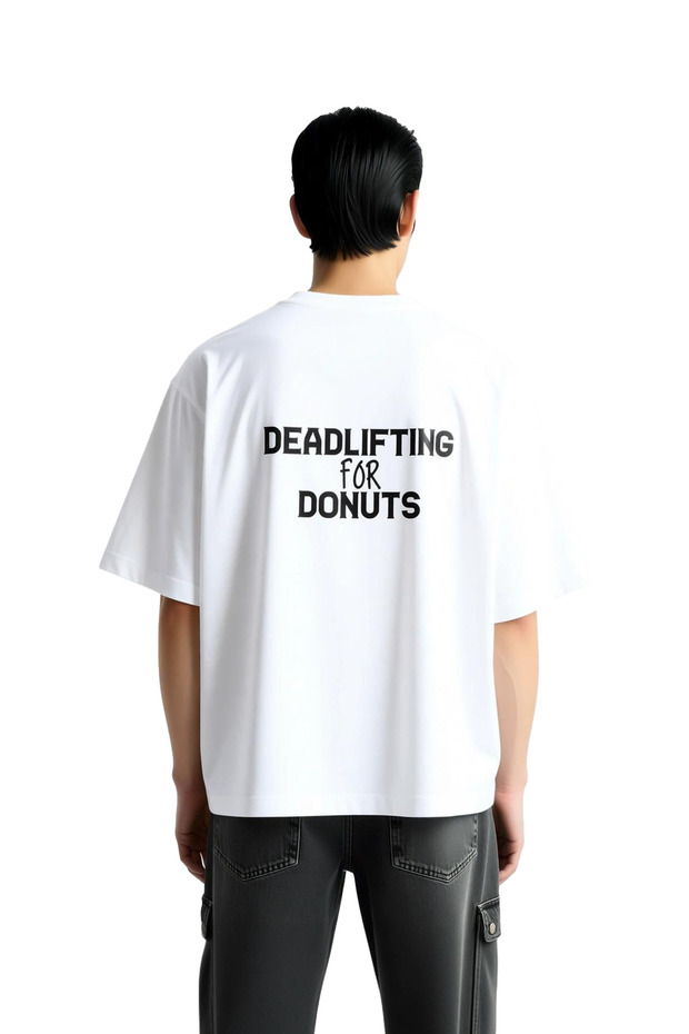Sports and Flavor Enthusiasts Printed Men's Oversize T-Shirt