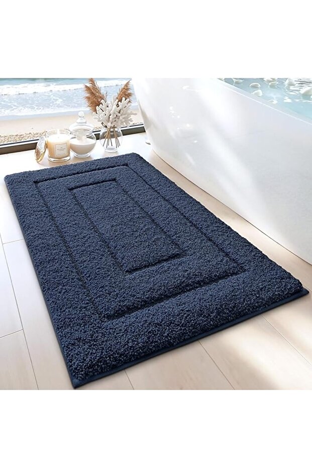 DEXI Bathroom Mat Rug, Extra Soft Absorbent Premium Bath Rug, Non-Slip Comfortable Bath Mat, Machine
