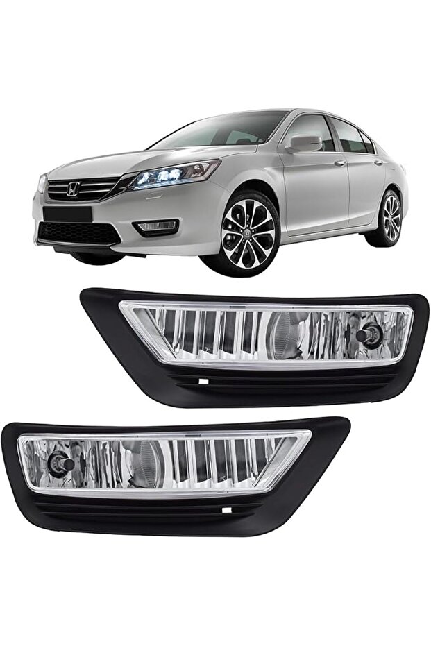 مصباح ضباب لسيارة أكورد 2013-2014، طقم من قطعتين