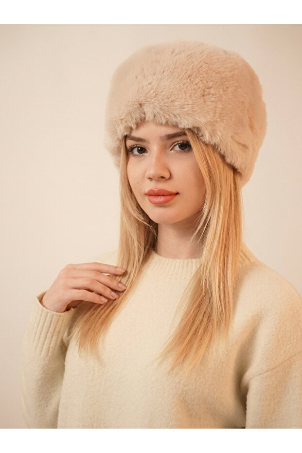 Women's Plush Furry Winter Hat