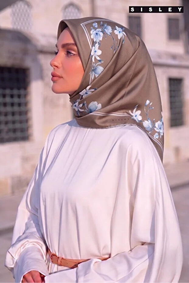Silk Satin Scarf-Asm2036-12
