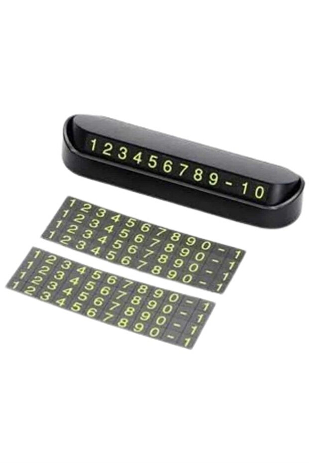In-Car Parking Numberer Auto Vehicle Numberer Compatible with All Vehicles