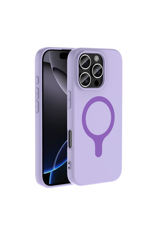 iPhone 16 Pro Case Pastel Colorful Magsafe Camera Raised Silicone Case