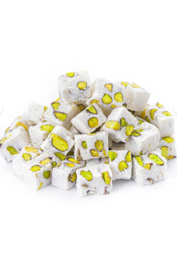 Milk Flavored Pistachio Mini Turkish Delight 500 g