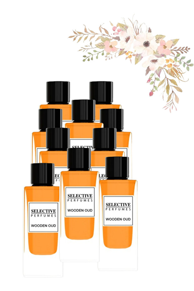 10 قطع من عطر العود الخشبي 85 مل