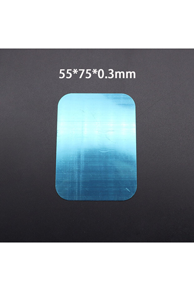 55x75x0.3mm 10Pcs Metal Plate Disk Iron Sheet For Magnet Mobile Phone Holder For Magnetic Car Phone