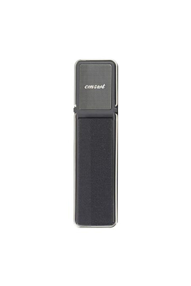 Black Universal Cell Phone Ring Holder Finger Kickstand Strap Band Grip Foldable Cellphone Stand Rac