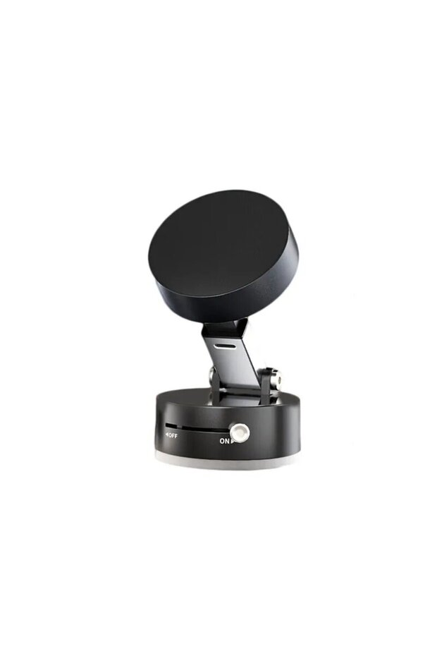 black NEW HOT Foldable Phone Stand Strong Magnetic Car Phone Holder Dashboard Phone Holder 360° Rota